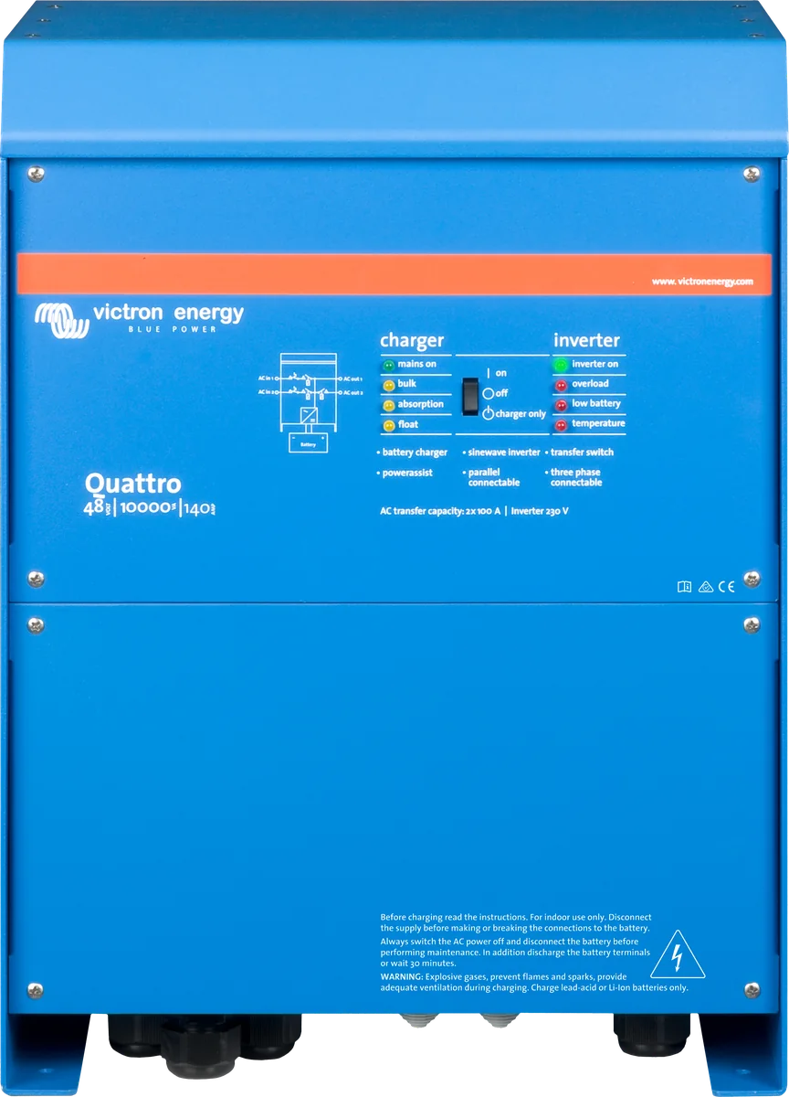 Měnič Victron Quattro 48/10000